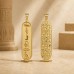 18k Gold Double Sided Egyptian Cartouche Pendant