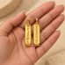 18K Gold Wide Double-Sided Classic Egyptian Cartouche