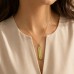 18k Gold Double Sided Egyptian Cartouche Pendant 18k Gold Double Sided Egyptian Cartouche Pendant