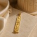 18K Gold Classic Egyptian Cartouche Pendant 18K Gold Classic Egyptian Cartouche Pendant