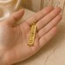 18K Gold Classic Egyptian Cartouche Pendant 18K Gold Classic Egyptian Cartouche Pendant