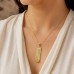 18k Gold Solid Egyptian Cartouche with Rope Border 18k Gold Solid Egyptian Cartouche with Rope Border