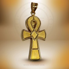 The Eternal Ankh Pendant in 18K Gold