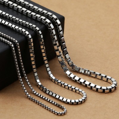 Sterling Silver Box Chain Sterling Silver Box Chain