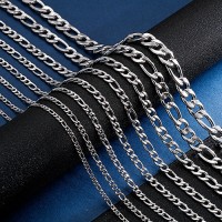 Sterling Silver Classic Figaro Chain